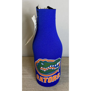 University of Florida Gators‎ NCAA Stand up zip Beer Koozie / Coozy / Cooler NWT